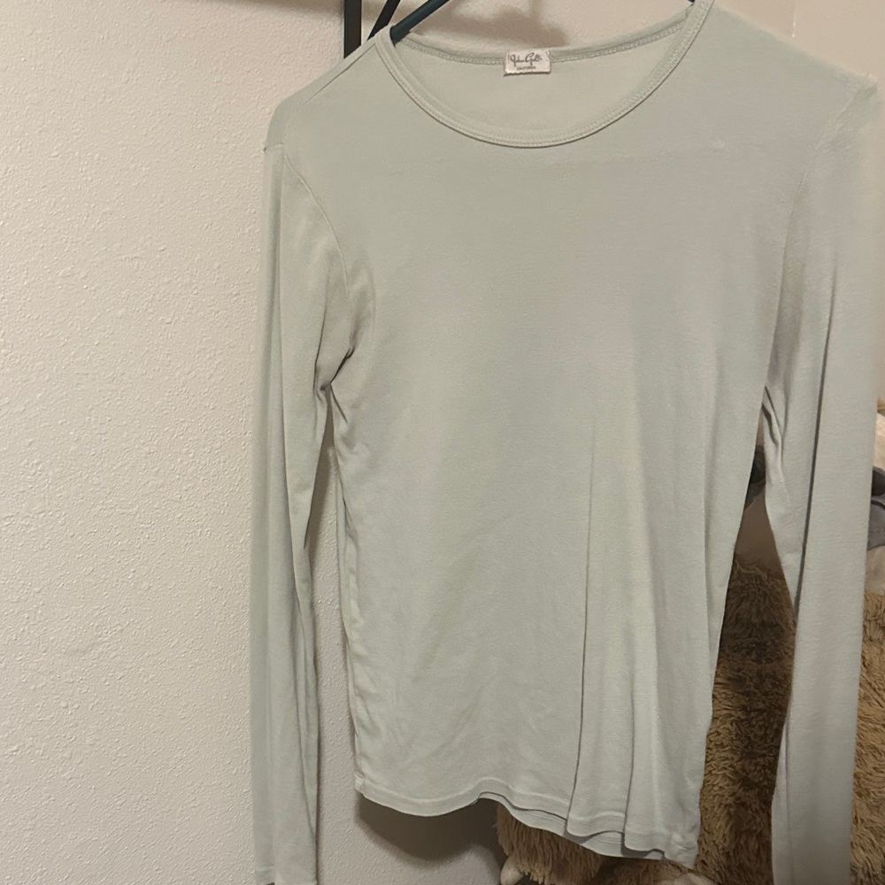 Brandy Melville Mint Long Sleeve Tee